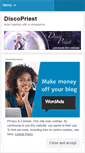 Mobile Screenshot of discopriest.wordpress.com