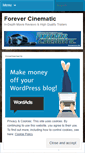 Mobile Screenshot of forevercinematic.wordpress.com