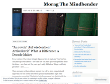 Tablet Screenshot of morag.wordpress.com