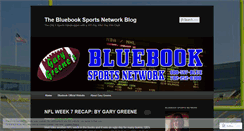 Desktop Screenshot of bluebooksports.wordpress.com