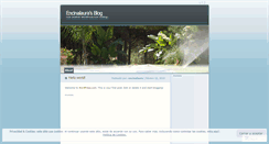 Desktop Screenshot of encinalaura.wordpress.com