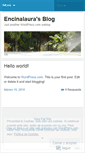 Mobile Screenshot of encinalaura.wordpress.com
