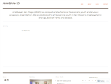 Tablet Screenshot of anakbayansd.wordpress.com