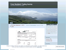 Tablet Screenshot of forexnewbies.wordpress.com