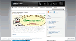 Desktop Screenshot of homodepanza.wordpress.com