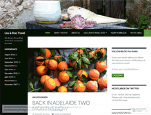 Tablet Screenshot of lourootravel.wordpress.com