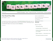 Tablet Screenshot of finshiksha.wordpress.com