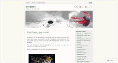 Desktop Screenshot of detritus08.wordpress.com
