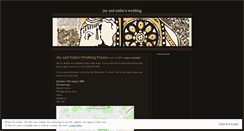 Desktop Screenshot of jayandnishaswedding.wordpress.com
