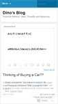 Mobile Screenshot of dinodms.wordpress.com