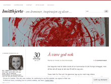 Tablet Screenshot of imitthjerte.wordpress.com