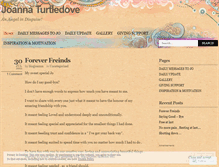 Tablet Screenshot of blogjoanna.wordpress.com