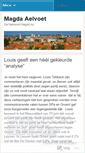 Mobile Screenshot of magdaaelvoet.wordpress.com