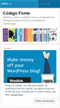 Mobile Screenshot of fontecodigofonte.wordpress.com