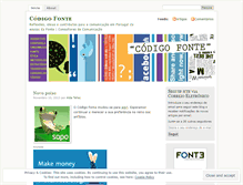 Tablet Screenshot of fontecodigofonte.wordpress.com