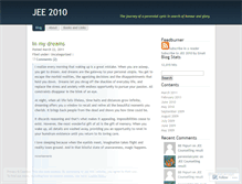 Tablet Screenshot of jee2010.wordpress.com