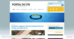 Desktop Screenshot of portaldo3b.wordpress.com