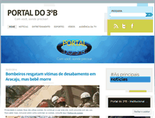 Tablet Screenshot of portaldo3b.wordpress.com