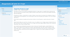 Desktop Screenshot of alargamientodelpene.wordpress.com