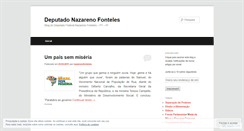 Desktop Screenshot of nazarenofonteles.wordpress.com