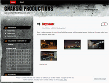 Tablet Screenshot of gnarskiproductions.wordpress.com