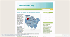 Desktop Screenshot of eastlondonbuilders.wordpress.com