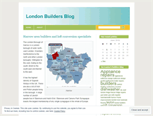 Tablet Screenshot of eastlondonbuilders.wordpress.com