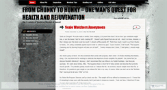 Desktop Screenshot of fromchunkytohunky.wordpress.com