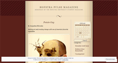 Desktop Screenshot of hofstrapulse.wordpress.com