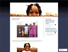 Tablet Screenshot of amazingamandainafrica.wordpress.com