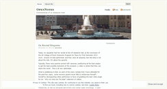 Desktop Screenshot of opennotes.wordpress.com