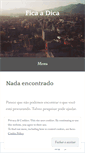 Mobile Screenshot of ficaadicaa.wordpress.com