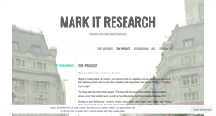 Desktop Screenshot of markitresearch.wordpress.com