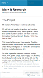 Mobile Screenshot of markitresearch.wordpress.com