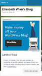Mobile Screenshot of elisabethwien.wordpress.com