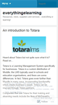 Mobile Screenshot of everythingelearning.wordpress.com