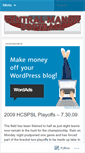 Mobile Screenshot of centralmanorsoftball.wordpress.com