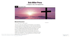 Desktop Screenshot of bobmillerpress.wordpress.com