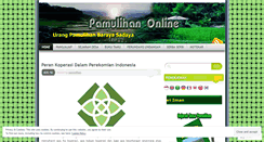 Desktop Screenshot of pamulihan.wordpress.com