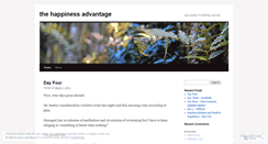Desktop Screenshot of happinessadvantage.wordpress.com