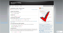 Desktop Screenshot of baurdotnet.wordpress.com