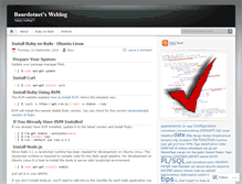 Tablet Screenshot of baurdotnet.wordpress.com