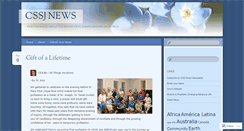 Desktop Screenshot of cssjnews.wordpress.com