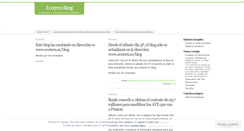 Desktop Screenshot of ecotren.wordpress.com