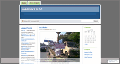 Desktop Screenshot of jaagrun.wordpress.com