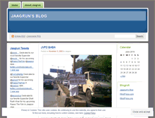 Tablet Screenshot of jaagrun.wordpress.com