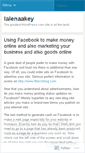 Mobile Screenshot of ialenaakey.wordpress.com