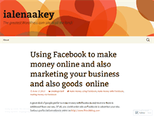 Tablet Screenshot of ialenaakey.wordpress.com