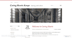 Desktop Screenshot of caringheartskenya.wordpress.com