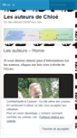 Mobile Screenshot of lesauteursdechloe.wordpress.com